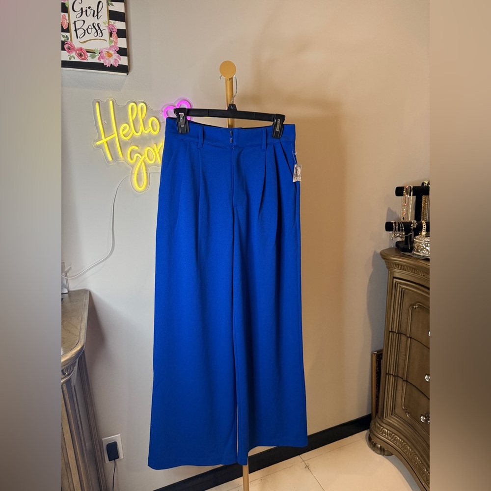 Rewash Royal Blue Trousers - Picture 4 of 16